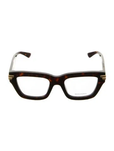 Pre-owned Bottega Veneta Square Eyeglasses W/ Tags In Black