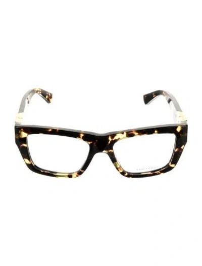 Pre-owned Bottega Veneta Square Eyeglasses W/ Tags In Brown
