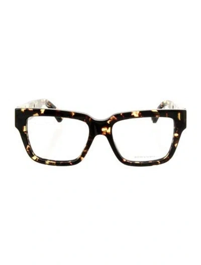 Pre-owned Bottega Veneta Square Eyeglasses W/ Tags In Brown
