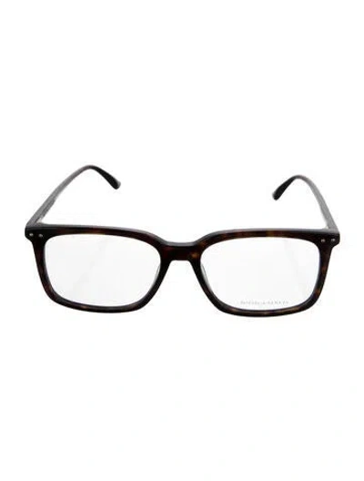 Pre-owned Bottega Veneta Square Eyeglasses W/ Tags In Brown
