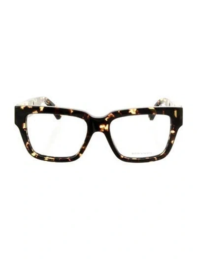 Pre-owned Bottega Veneta Square Eyeglasses W/ Tags In Brown