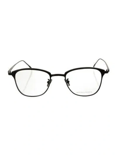 Pre-owned Bottega Veneta Square Eyeglasses W/ Tags In Silver