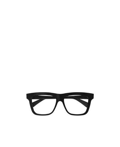 Bottega Veneta Square Flat Mirror In Black