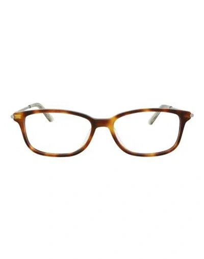 Bottega Veneta Square-frame Acetate Optical Frames Man Eyeglass Frame Brown Size 53 Acetate