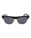 Bottega Veneta Square-frame Acetate Sunglasses In Gray