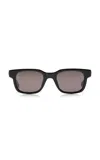Bottega Veneta Square-frame Acetate Sunglasses In Black