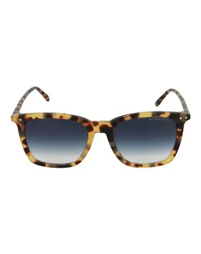 Bottega Veneta Square-frame Acetate Sunglasses Man Sunglasses Multicolored Size 53 Acetate In Fantasy