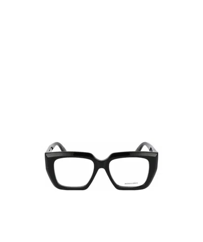 Bottega Veneta Black Acetate Optical Glasses