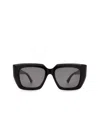 Bottega Veneta Womens Black Bv1212s Square-frame Acetate Sunglasses In 001 Black Black Grey