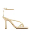 Bottega Veneta Chain-trimmed Lounge Leather Sandals In Nude