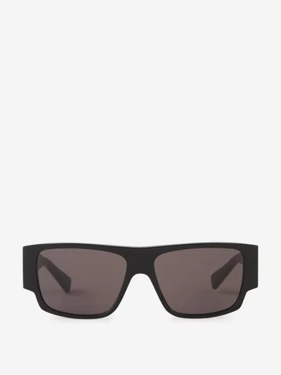 Bottega Veneta Square Sunglasses In Black
