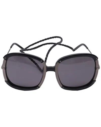 Pre-owned Bottega Veneta Square Sunglasses (authentic Pre-loved) In Green