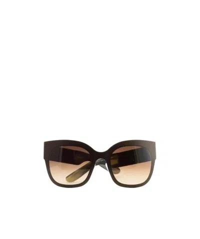 Bottega Veneta Square Sunglasses In Black