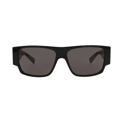 Pre-owned Bottega Veneta Square Sunglasses 'black/grey' | Men's Size Onesize