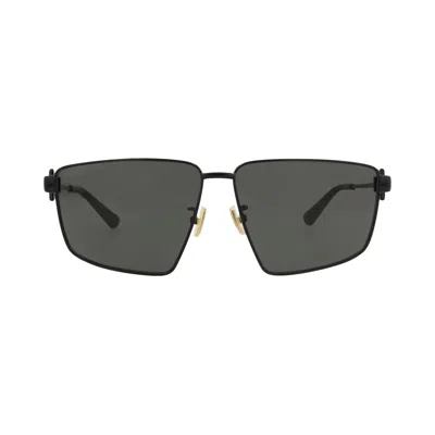Pre-owned Bottega Veneta Square Sunglasses 'black/grey' | Women's Size Onesize