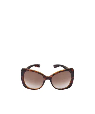 Bottega Veneta Square Sunglasses In Brown