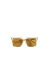 Bottega Veneta Square Sunglasses In Brown