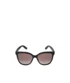 Bottega Veneta Square Sunglasses In Gray