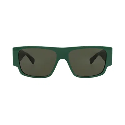Pre-owned Bottega Veneta Square Sunglasses 'green' | Men's Size Onesize