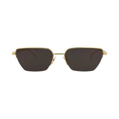 Pre-owned Bottega Veneta Square Sunglasses 'havana/brown' | Men's Size Onesize