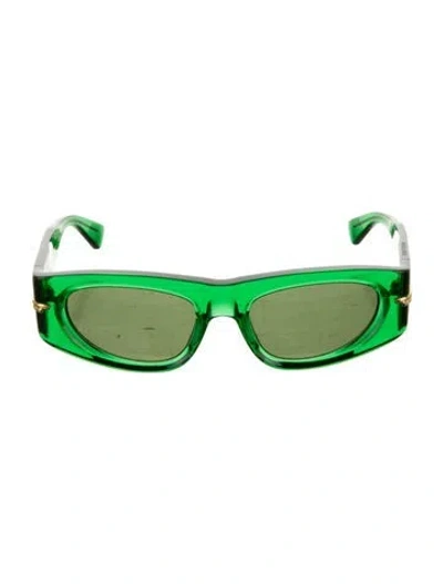 Pre-owned Bottega Veneta Square Tinted Sunglasses W/ Tags