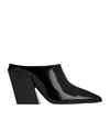 Bottega Veneta Okinawa Leather Square-toe Mules In Black