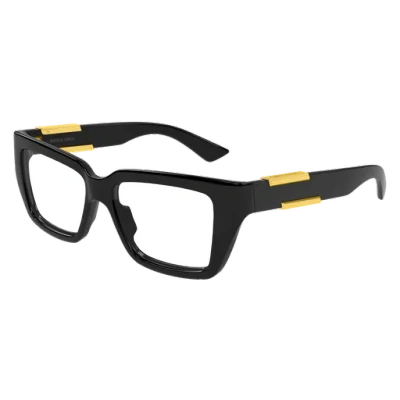 Bottega Veneta Squared Shape Eyeglasses In Multi