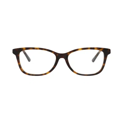 Pre-owned Bottega Veneta Square-frame Acetate Optical Frames 'havana Transparent' | Multi-color | Women's Size In Multicolor
