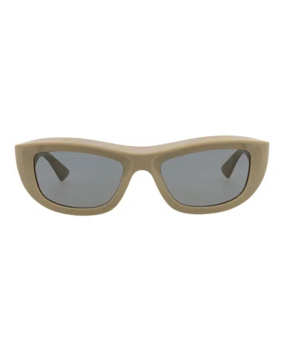 Pre-owned Bottega Veneta Squareframe Injection Sunglasses In Brown Brown Grey (bv1326s/30015719/003)