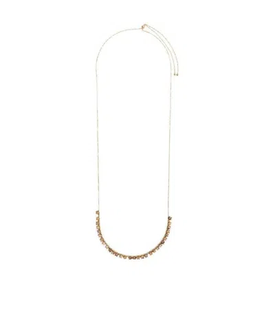 Bottega Veneta Star-bead Necklace In Green