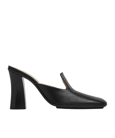 Bottega Veneta Step High-heeled Sandals In Black