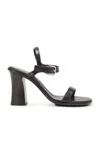 Bottega Veneta Step Sandal In Black