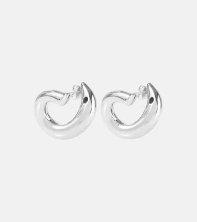 Bottega Veneta Sterling Silver Hoop Earrings