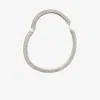 Bottega Veneta Sterling Silver Twist Chain Necklace In Silver