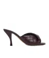 Bottega Veneta Stilet-heeled Sandals In Black