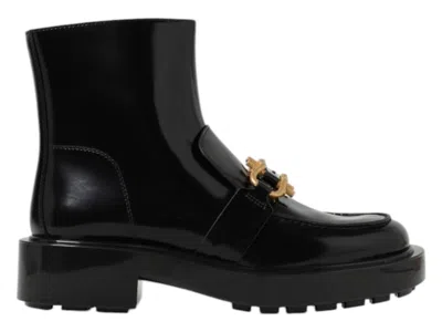 Pre-owned Bottega Veneta Stivaletto Monsieur Boot (women's) Sneakers In Black