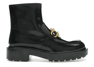 Pre-owned Bottega Veneta Stivaletto Monsieur Boot (women's) Sneakers In Black