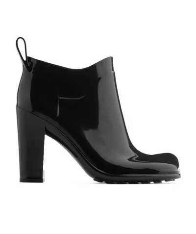 Bottega Veneta Storm Ankle Boots In Black