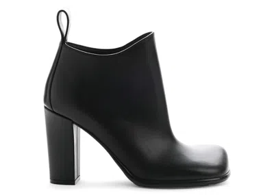 Pre-owned Bottega Veneta Storm Ankle Boots (women's) Sneakers In Black