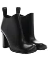 Bottega Veneta Storm Leather Bootie In Animal Print