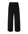 Bottega Veneta Straight Casual Pants In Black
