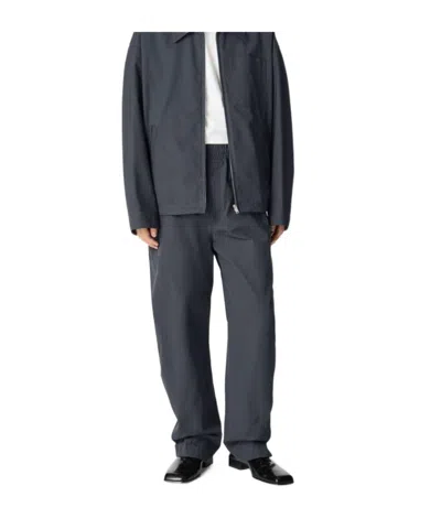 BOTTEGA VENETA BOTTEGA VENETA RESINATED POPLIN TROUSERS