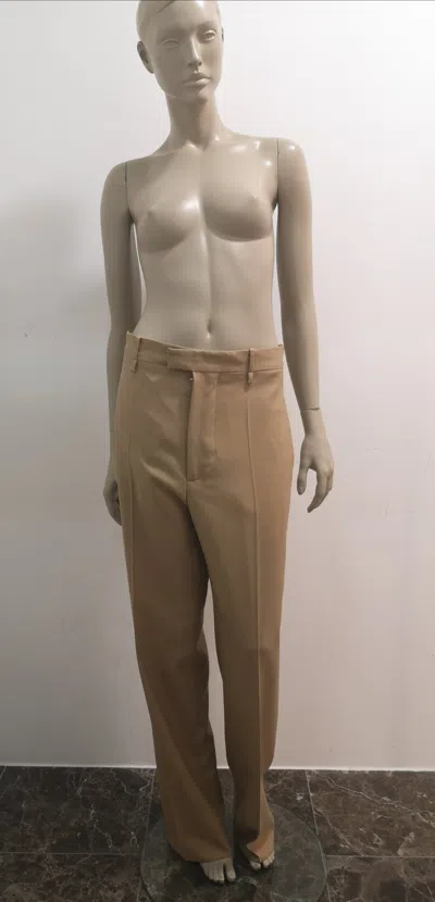 Bottega Veneta Straight Dress Pants In Brown