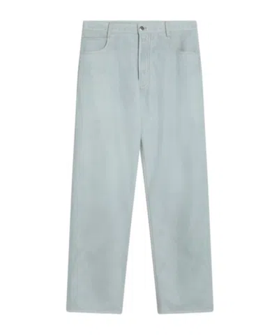 Bottega Veneta Straight Jeans In Green