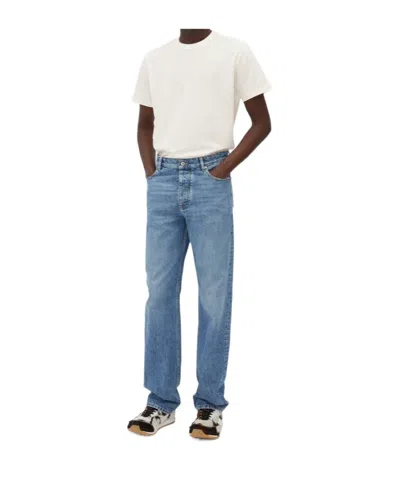 Bottega Veneta Straight Jeans In Blue