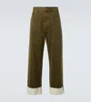 Bottega Veneta Straight Jeans In Green