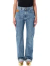 Bottega Veneta Straight-leg Denim Jeans In Blue
