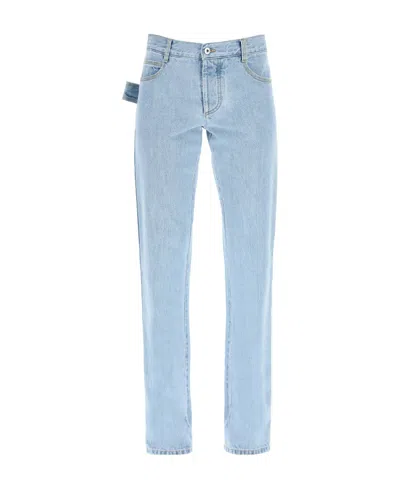 Bottega Veneta Straight-leg Denim Jeans In Blue