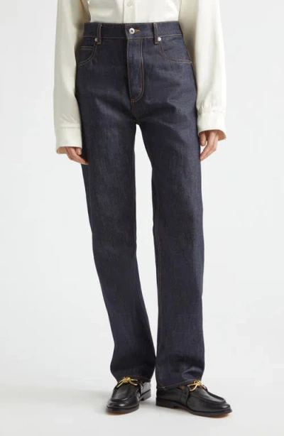 Bottega Veneta Straight Leg Jeans In Purple