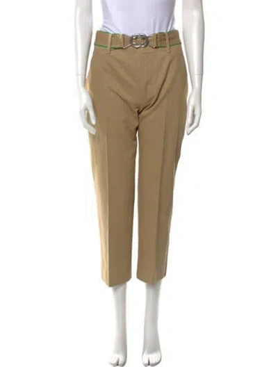 Pre-owned Bottega Veneta Straight Leg Pants In Neutral